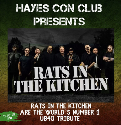 RATS IN THE KITCHEN - UB40 Tribute Band 29th June