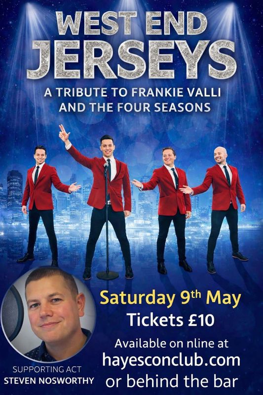 West End Jerseys - Saturday 9th May