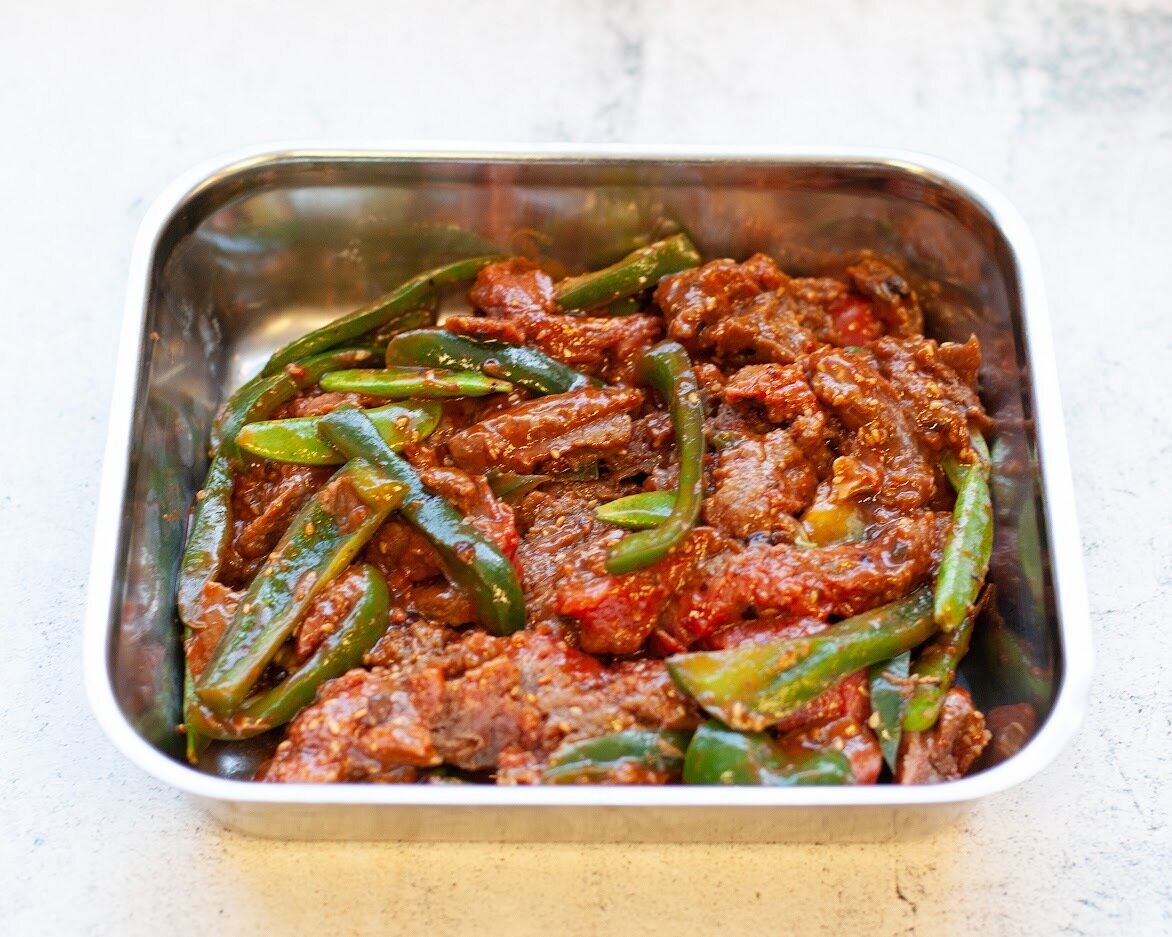 1lb Beef and black bean Stir -fry