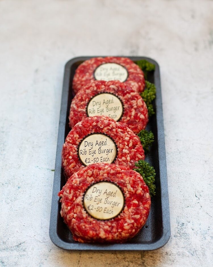 Large Rib Eye burgers