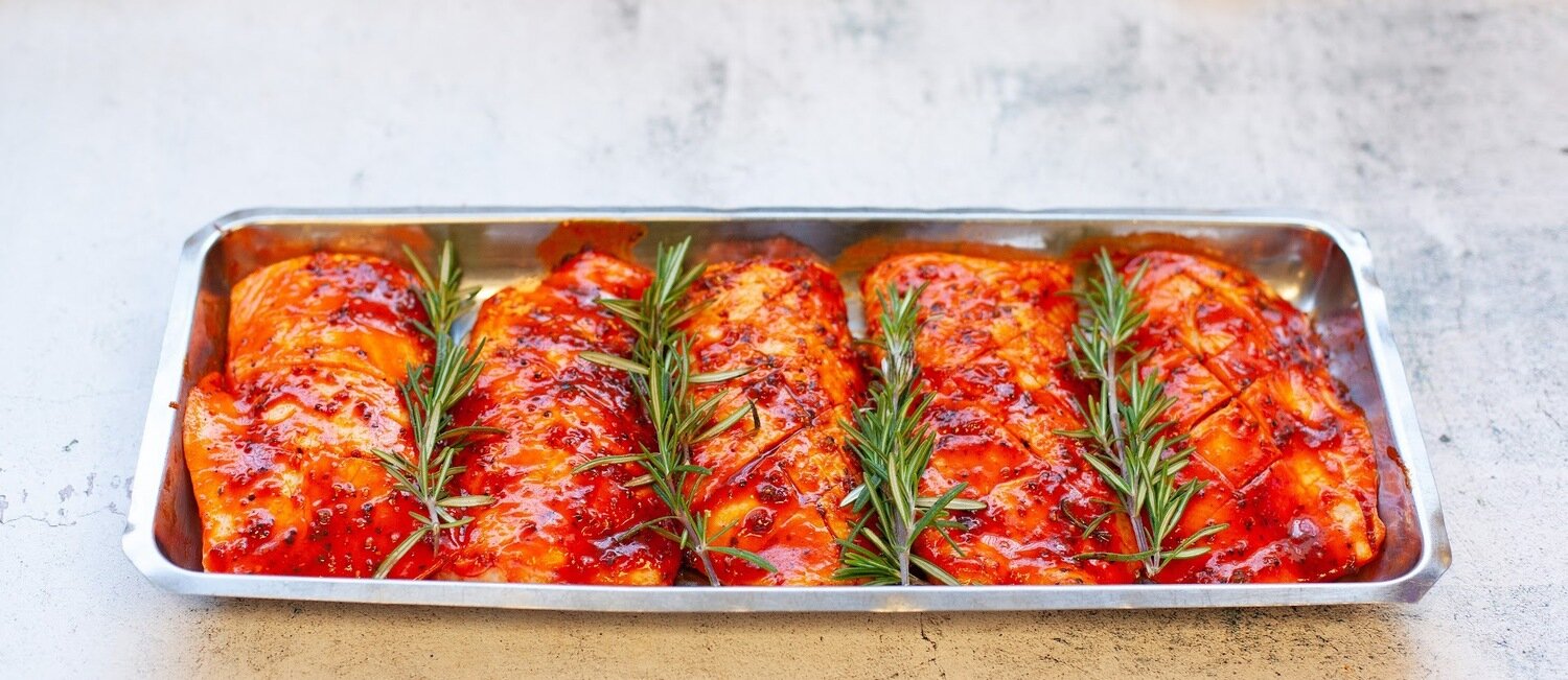 2 Marinated Duck Fillets
