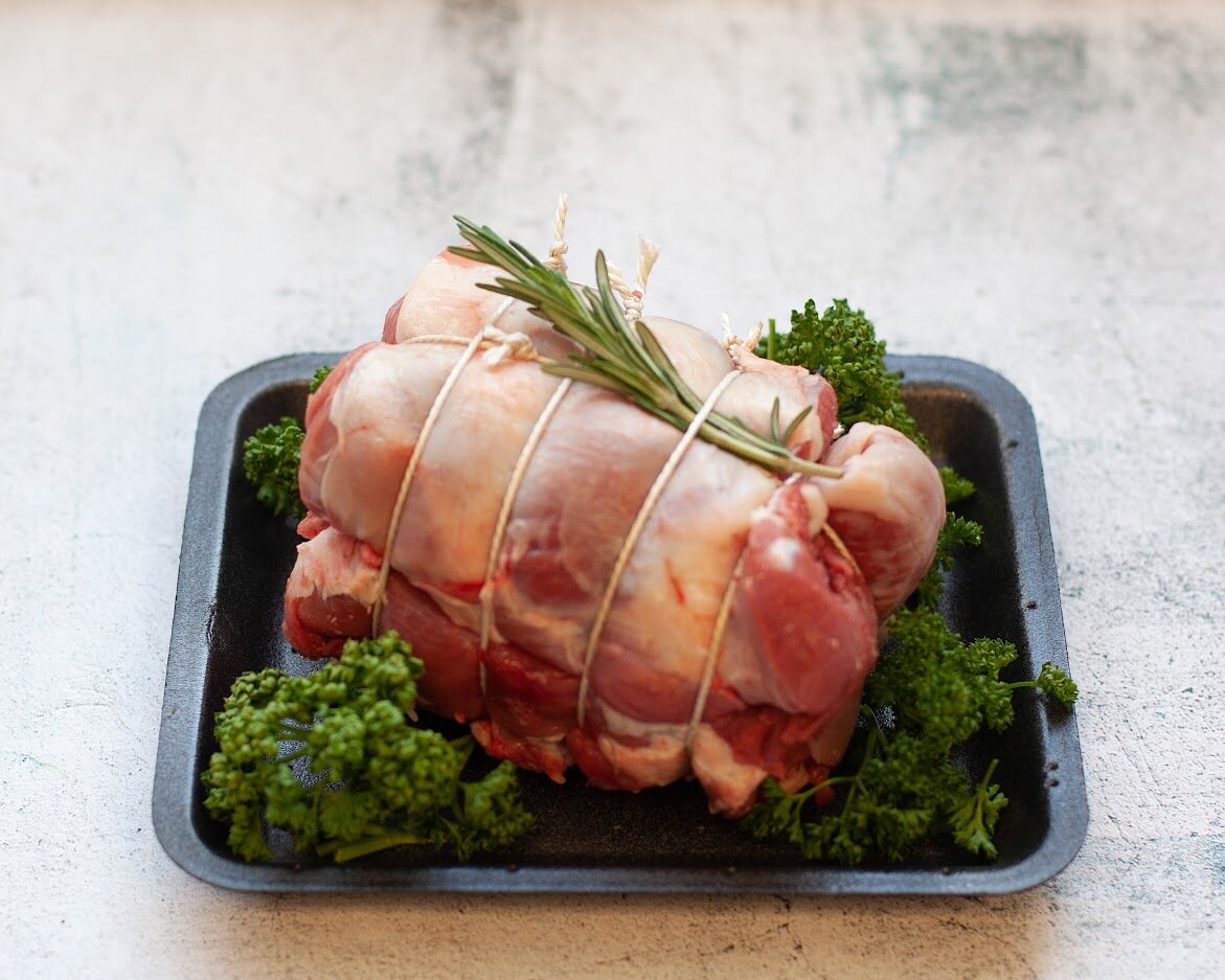Boneless shoulder of lamb