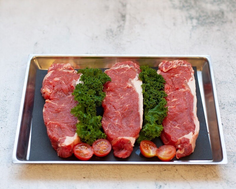 3 Striploin Steaks