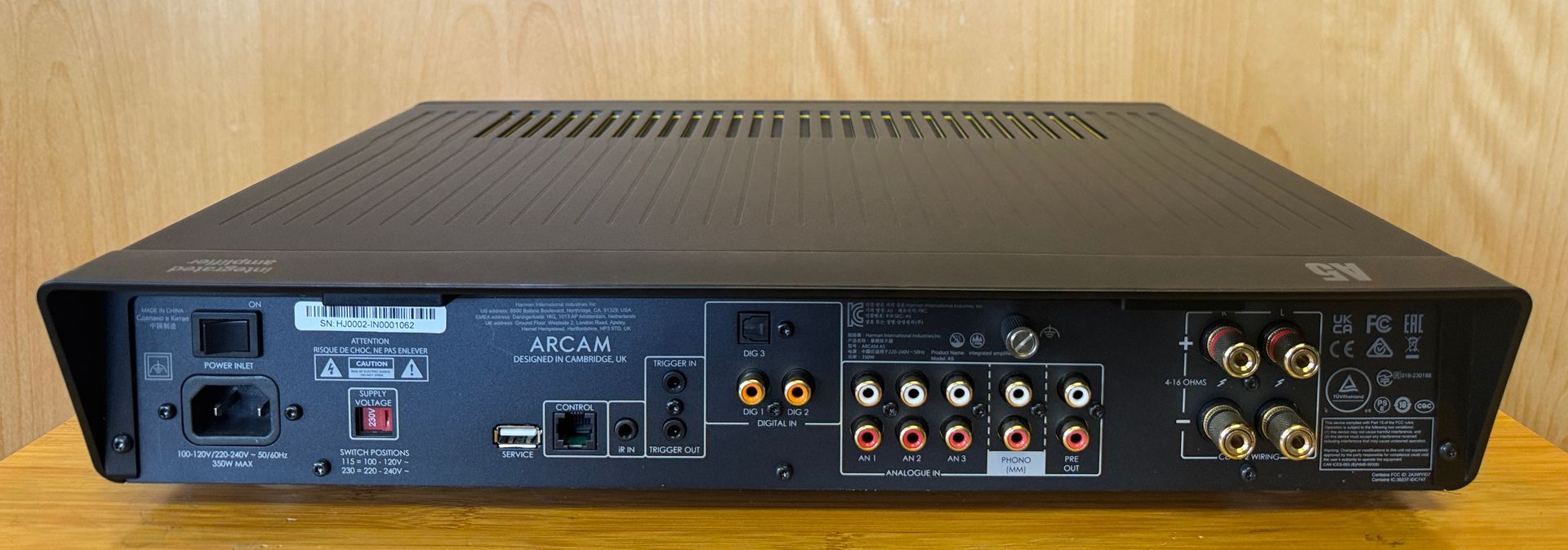 Arcam Radia A5 Integrated Amplifier