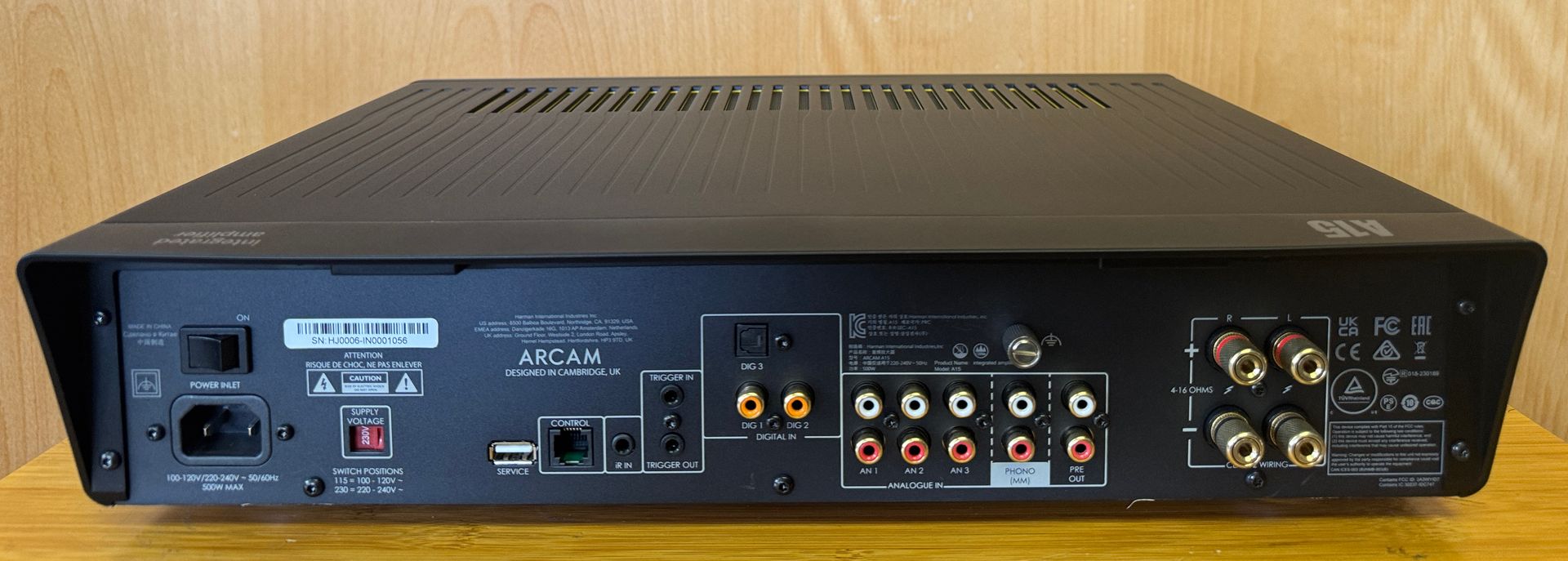 Arcam Radia A15 Integrated Amplifier