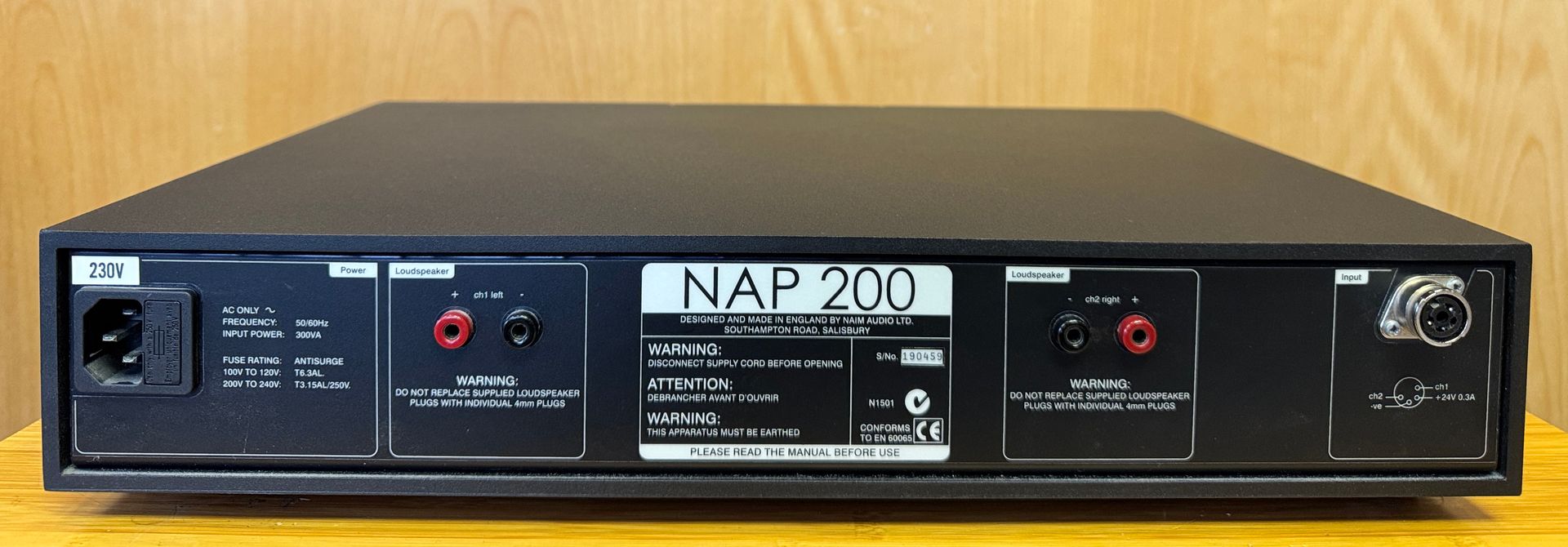 Naim Audio NAP200 Power Amplifier