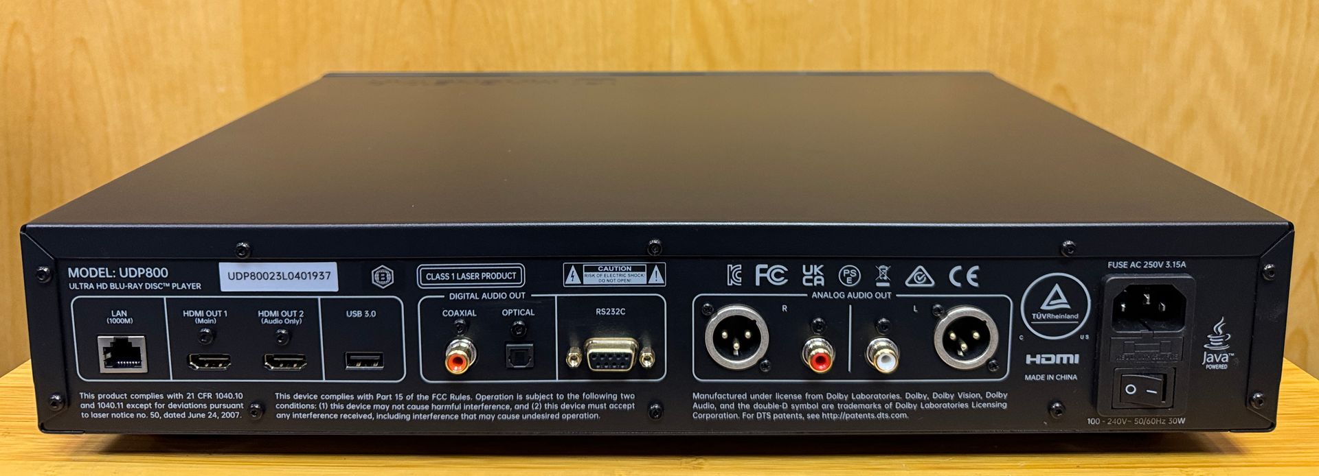 Magnetar UDP800 MK 1 4k Blu Ray player