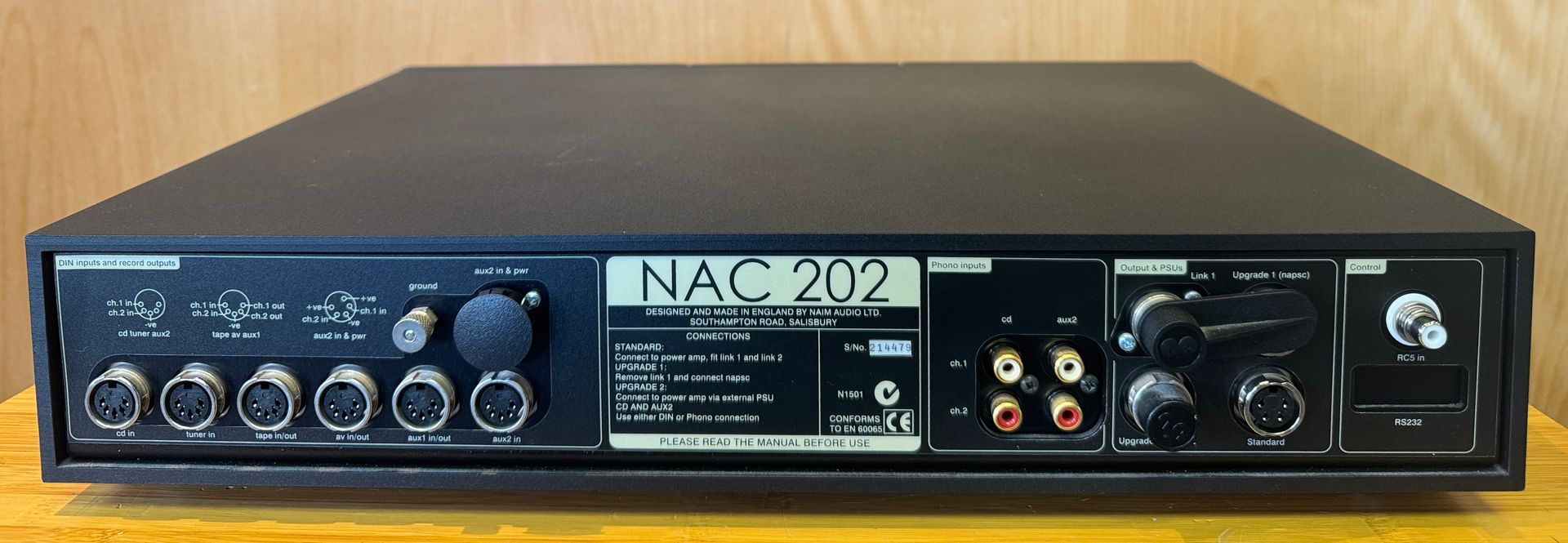 Naim Audio NAC202 Preamplifier