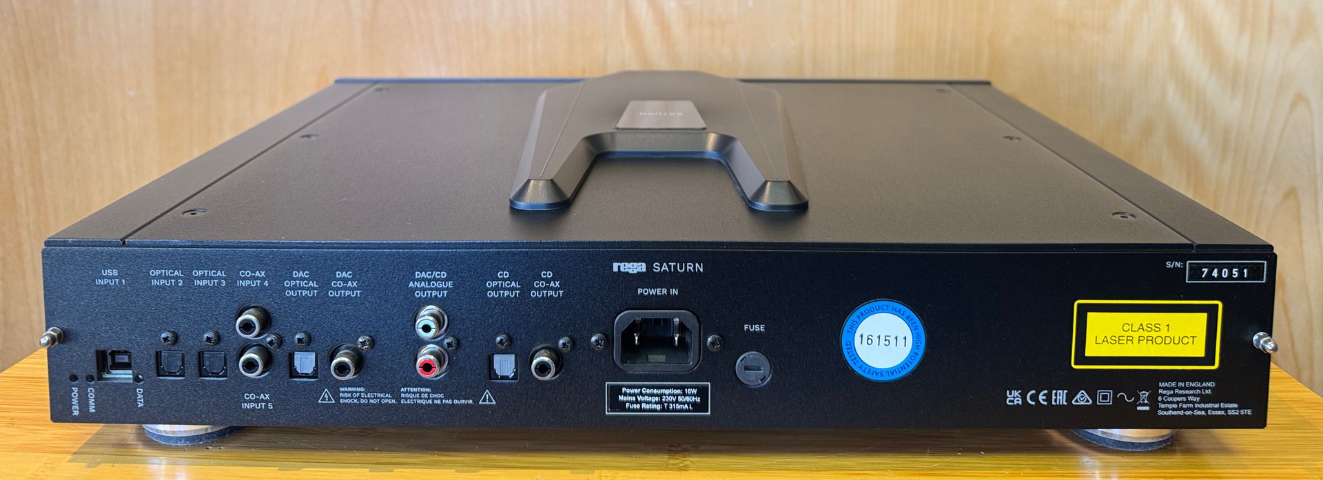 Rega Saturn MK 3 CD Player