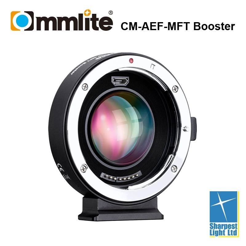 Commlite Aef Mft Booster Auto Adapter For Canon Ef To M43 Ef To Mft