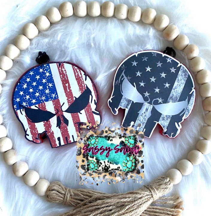 Harley Punisher Car Freshener