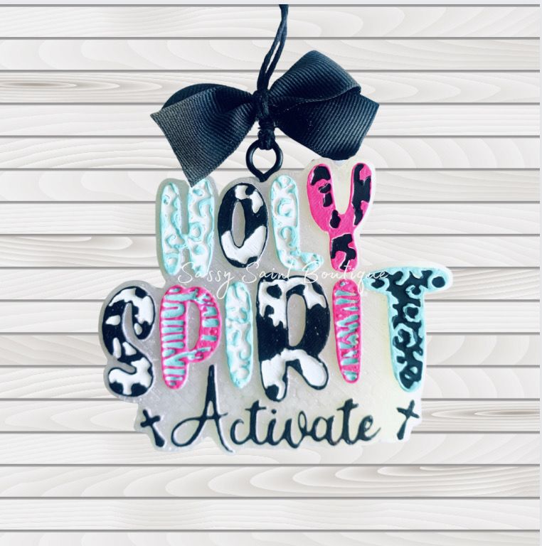 Holy Spirit Activate Car Freshener