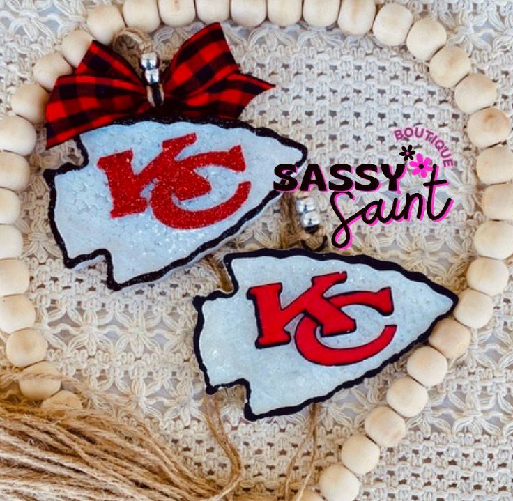 KC Chiefs Car Freshener