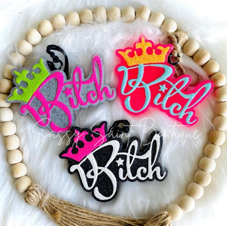 Queen Bitch Car Freshener