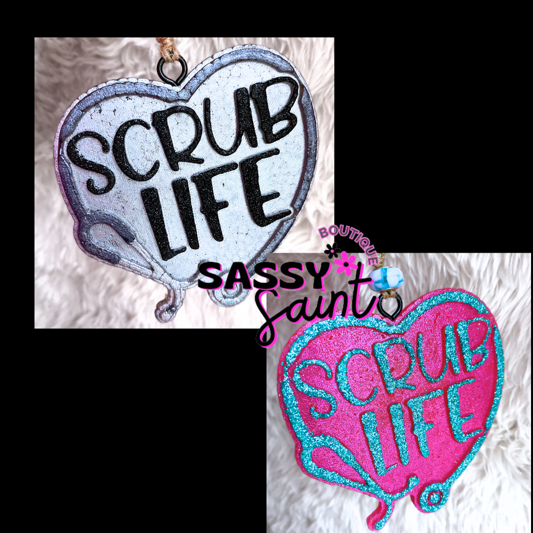 Scrub Life Car Freshener