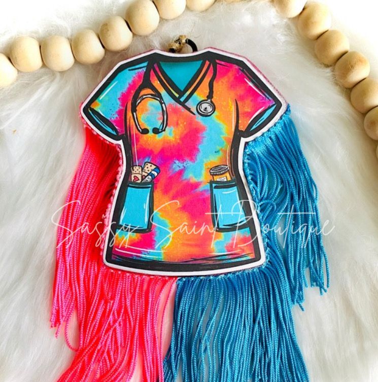 Scrub Top Car Freshener