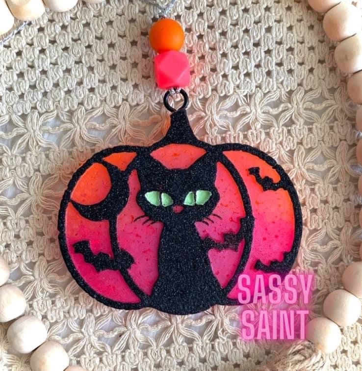 Spooky Kitty Car Freshener
