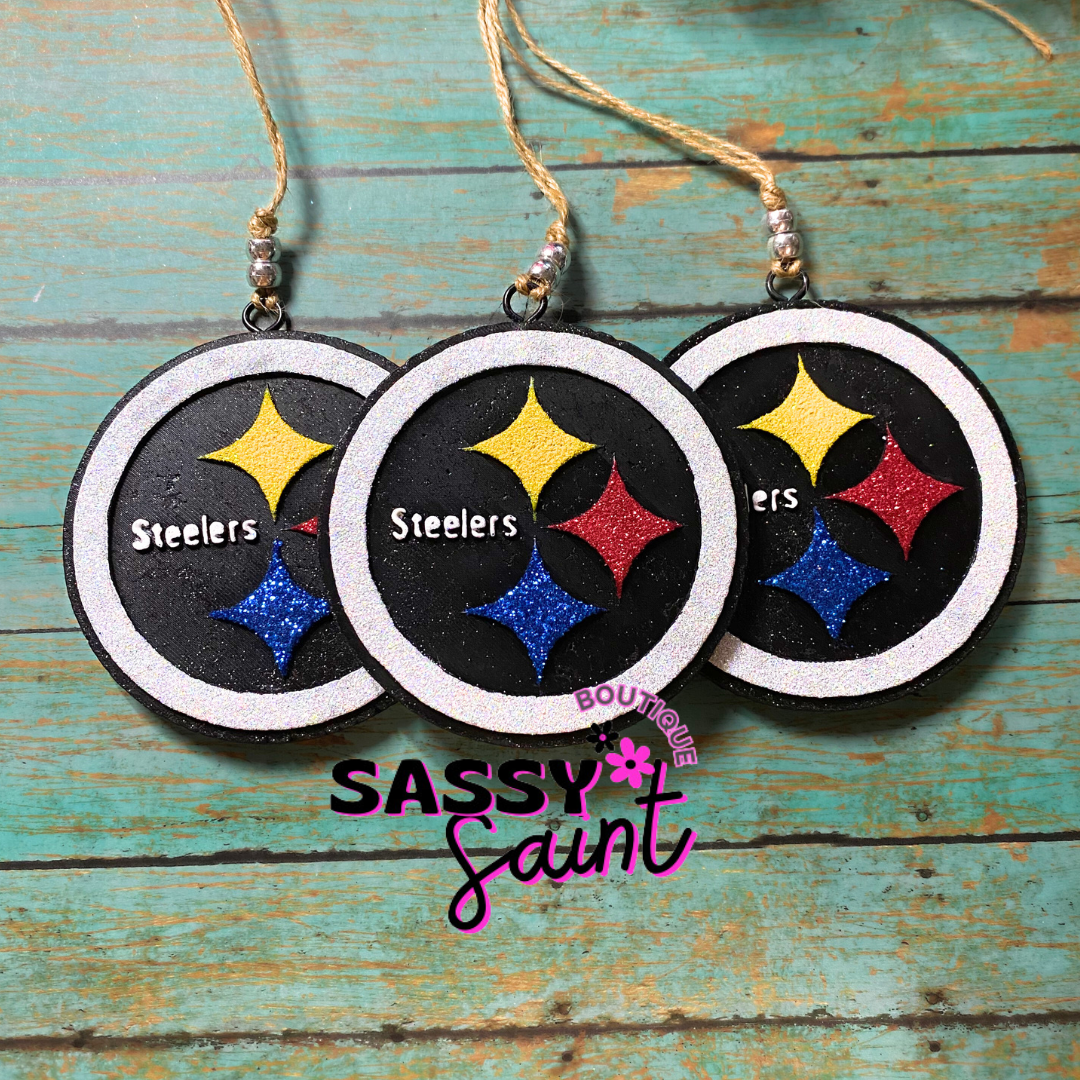 Steelers Football Car Freshener