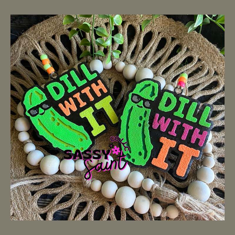 Dill With It Pickle Car Freshener