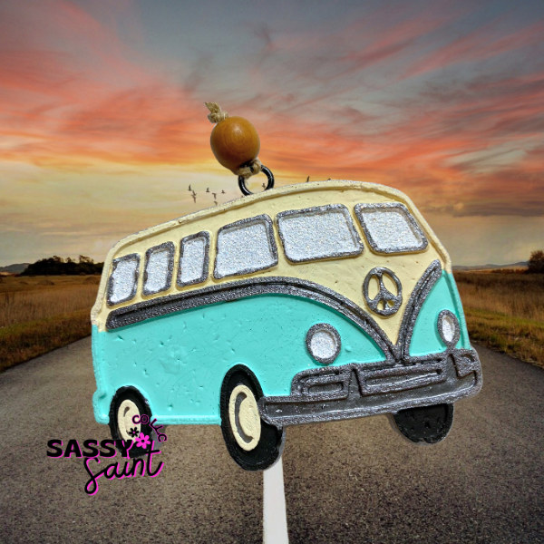 Vintage Hippie Van Car Freshener