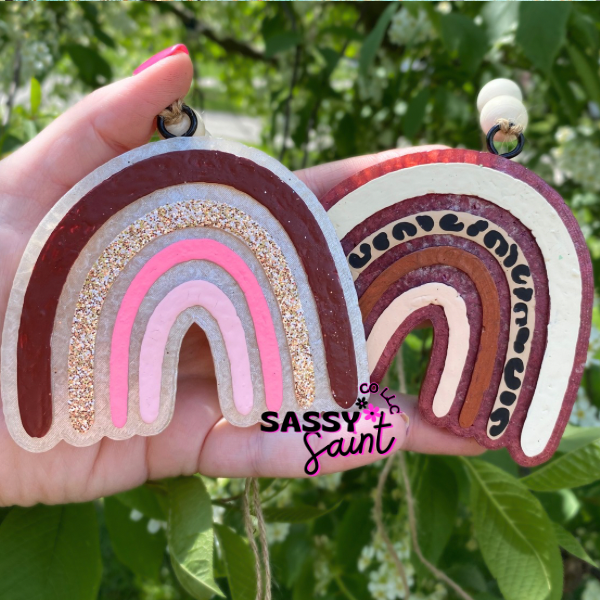 Boho Rainbow Car Freshener