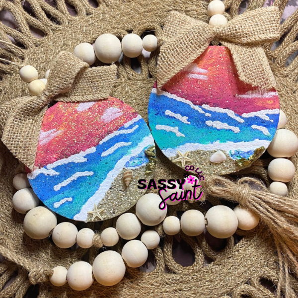 Beach Scene Car Freshener