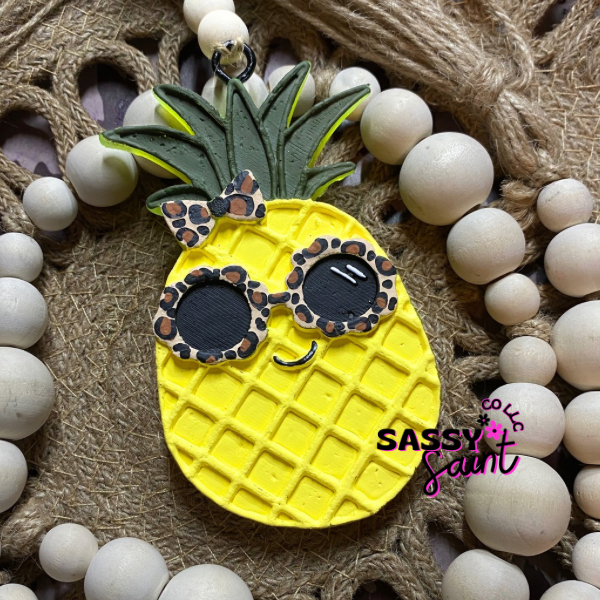 Prissy Pineapple Car Freshener