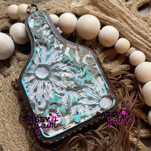 Cow Tag Car Freshener