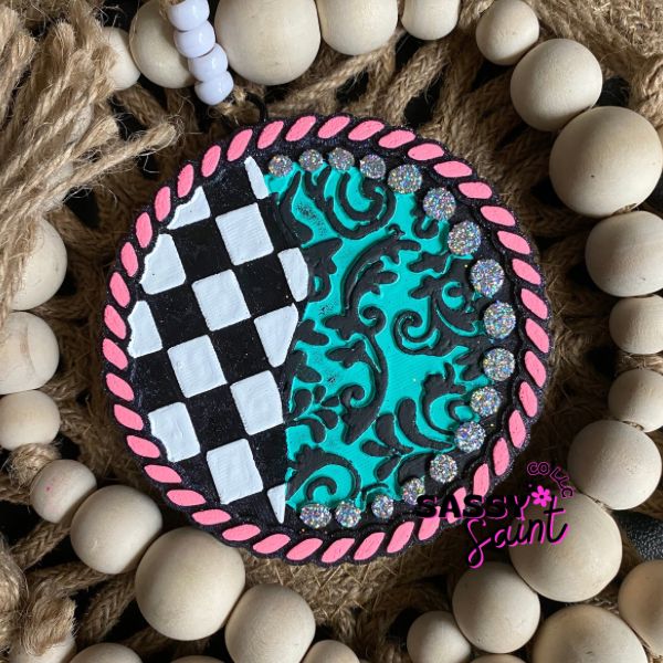 Western Medallion Car Freshener