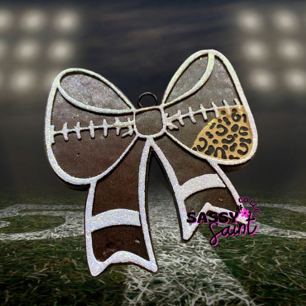 Football Bow Car Freshener