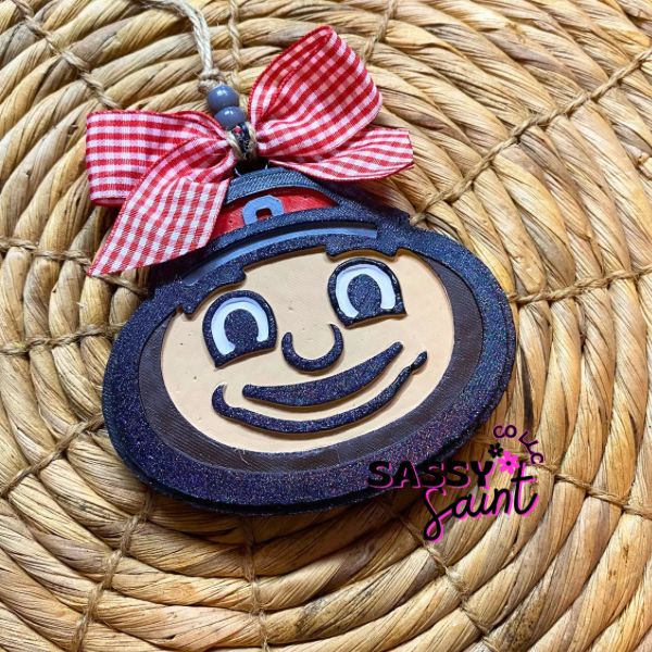 Brutus The Buckeye Car Freshener