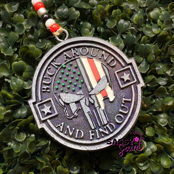 Buck Around And Find Out Car Freshener