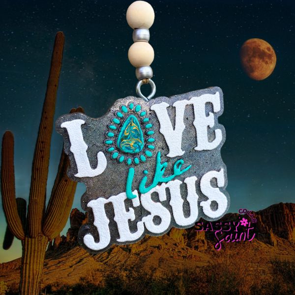 Love Like Jesus Car Freshener