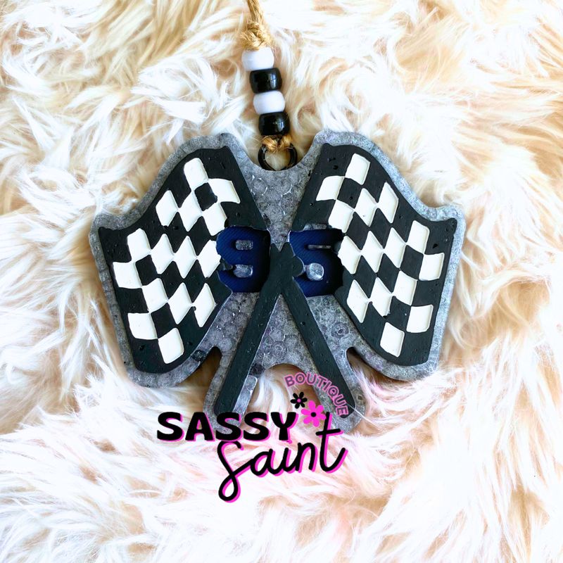 Checkered Flag Car Freshener