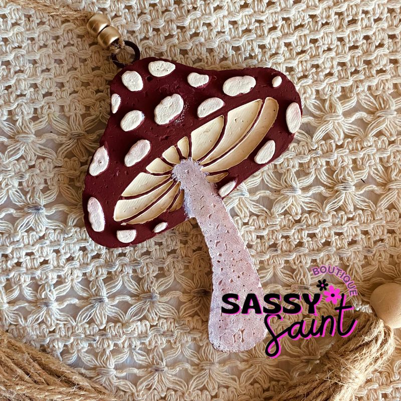 Mushroom Car Freshener
