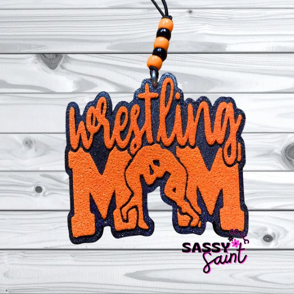 Wrestling Mom Car Freshener