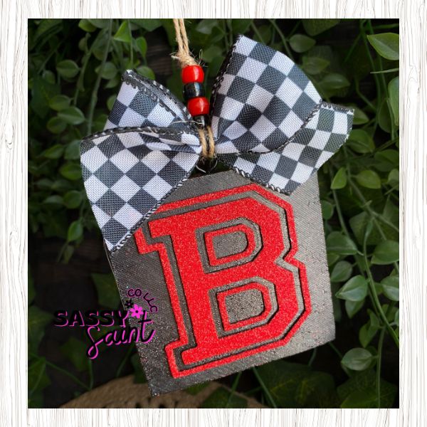 Local High School Logo Car Freshener