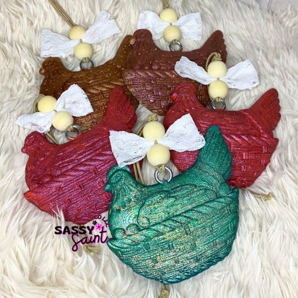 Hen On A Nest Freshie