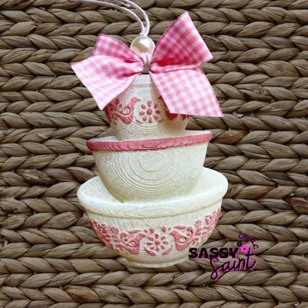 Vintage Stacking Bowls Freshie