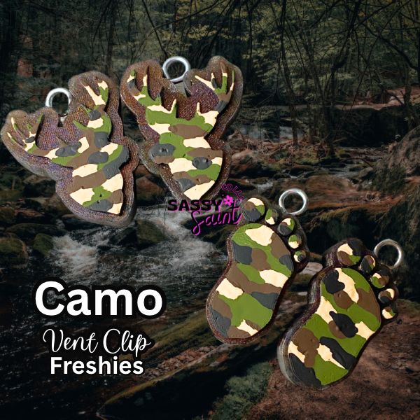 Camo Vent Clip Freshie