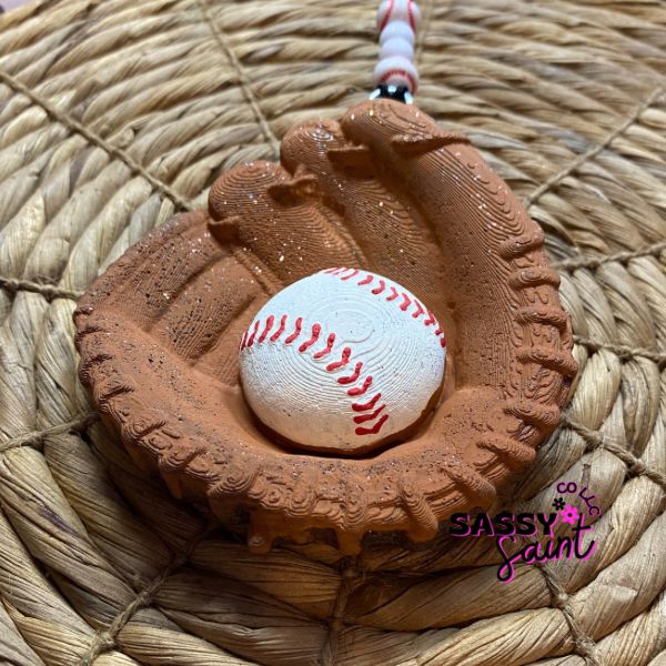 3D Baseball Glove Freshie
