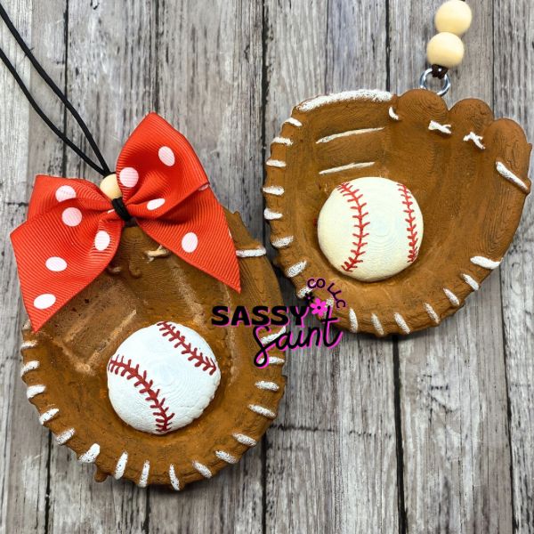 3D Baseball Glove Freshie