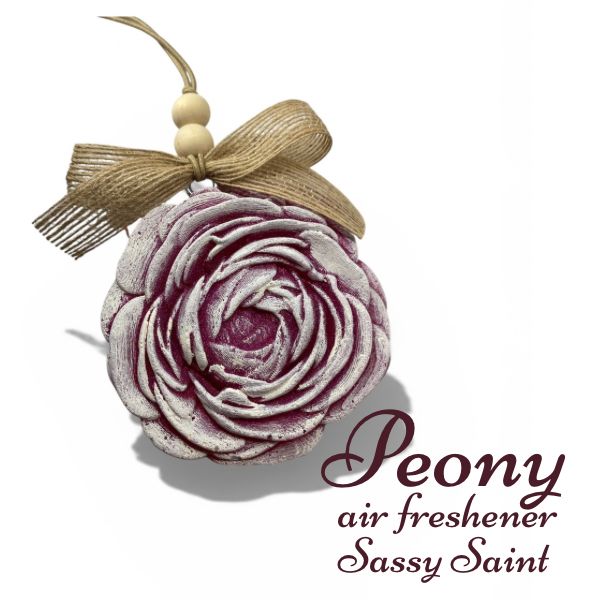 3D Peony Flower Freshie