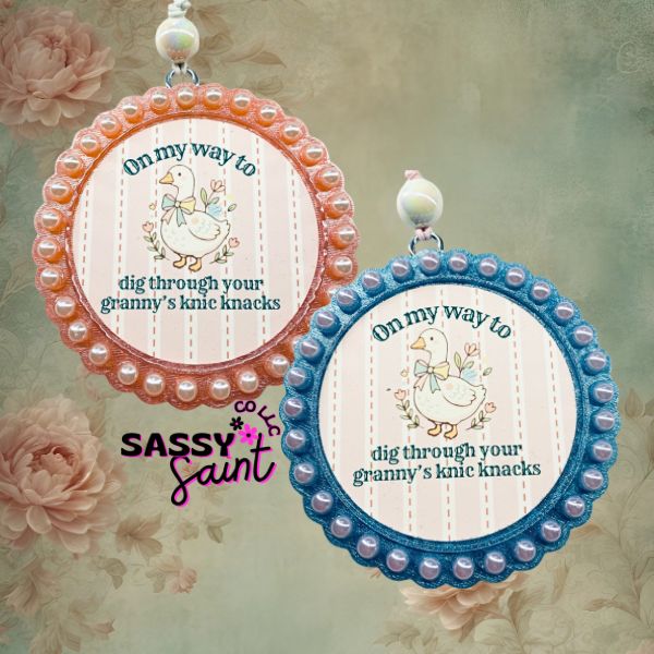 Knic Knack Goose Freshie