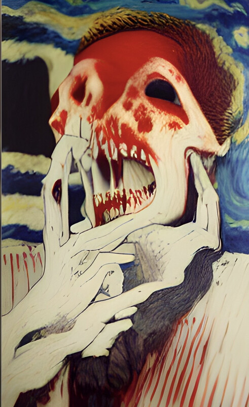“Scream Bloody Murder 001” Digital poster/print download 