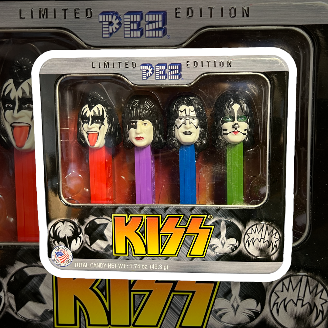 KISS Limited Edition PEZ Candy Dispenser Set 2012
