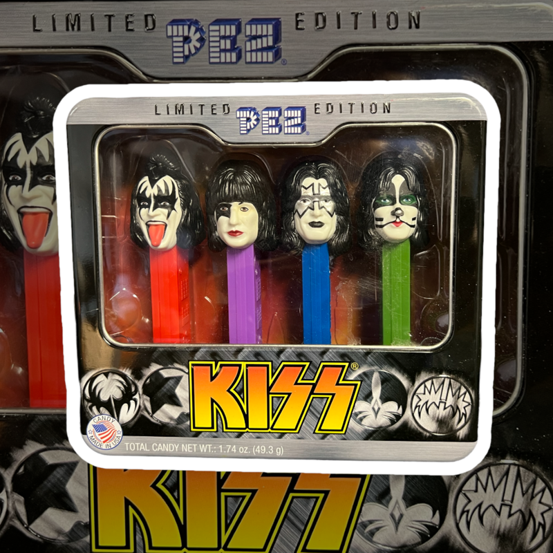 KISS Limited Edition PEZ Candy Dispenser Set 2012