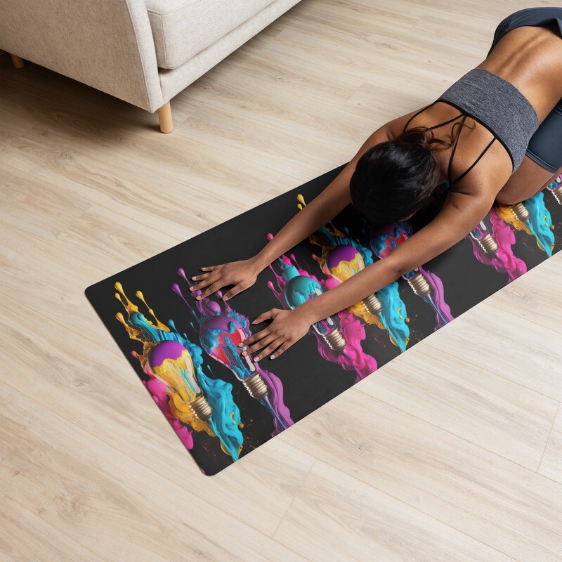 Dripping Ideas Yoga mat