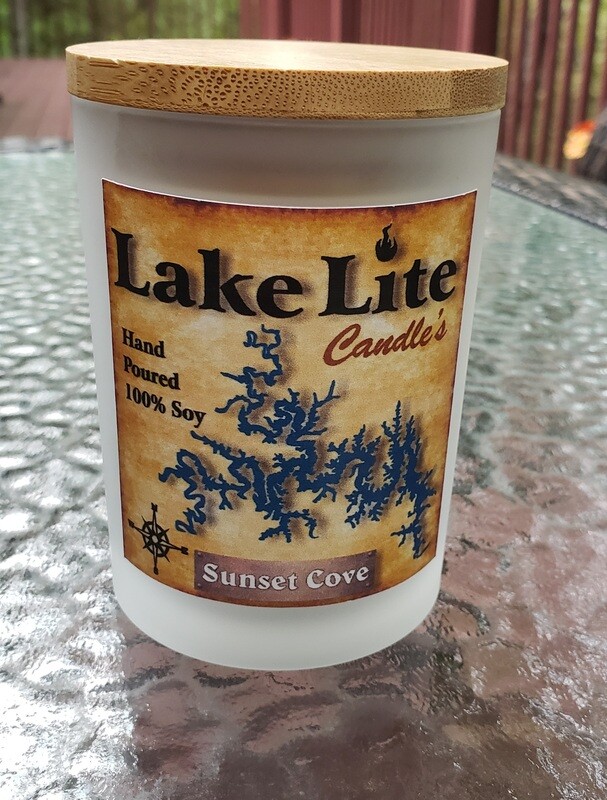 12 oz White Frosted Jar