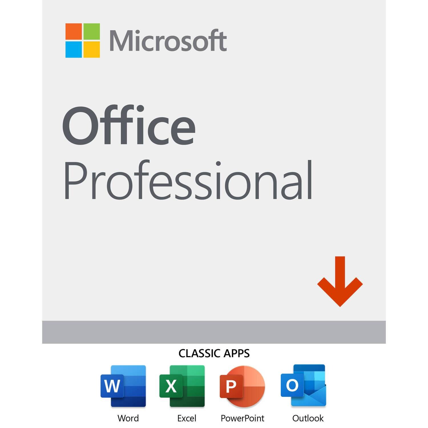 Office Professional 2019 - 1 License - Official Download 32 - 64 bit